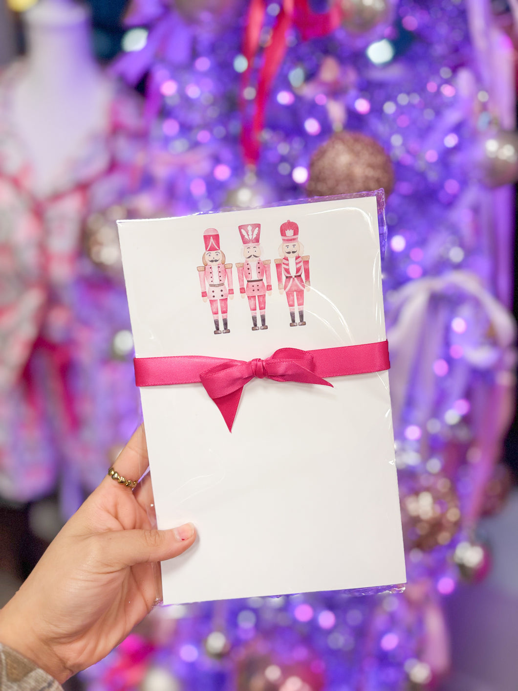 Pink Nutcracker Notepad - 5X8