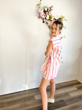 Load image into Gallery viewer, Pinkie Stripe Short Set