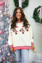 Load image into Gallery viewer, Skate On Santa Cord Sweatshirt Top