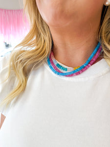 Penelope Beaded Necklace - RoRo 18"