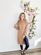 Load image into Gallery viewer, In a Split Sweater - Caramel