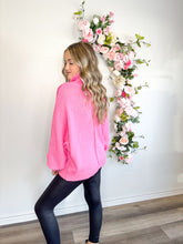 Load image into Gallery viewer, Pearl Button Up Sweater - Pink