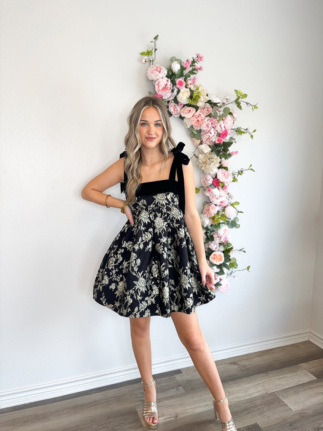 Gabby Velvet Cocktail Dress