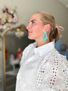 Michelle Aquamarine Earring