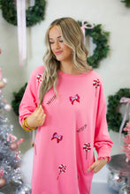 Load image into Gallery viewer, Candy Land Sweatshirt Dress