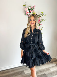 Tea Time Dress - Black