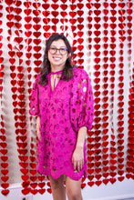 Load image into Gallery viewer, Deb Pink Harvest Sequin Dress