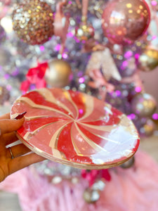 Peppermint Paper Plates