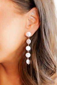 Libby 5-Pearl Earrings