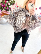 Load image into Gallery viewer, Ivory Leopard Lady Top