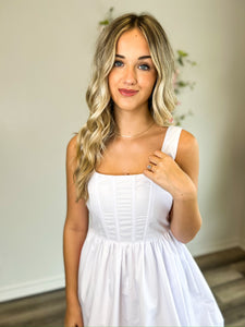 Heidi Mini Dress - White