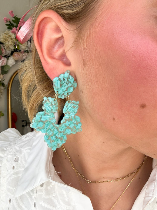 Michelle Aquamarine Earring