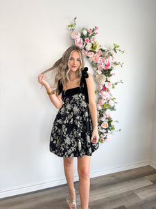 Gabby Velvet Cocktail Dress