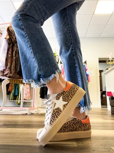 Reba Leopard Sneakers