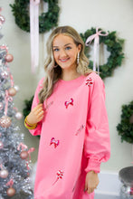 Load image into Gallery viewer, Candy Land Sweatshirt Dress