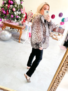 Ivory Leopard Lady Top