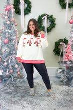 Load image into Gallery viewer, Skate On Santa Cord Sweatshirt Top