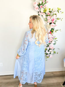 Clarice Blue Maxi Dress