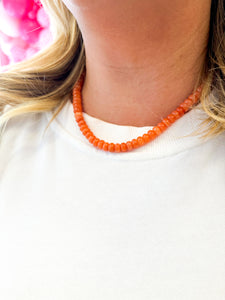 Olivia Beaded Necklace - RoRo 18"